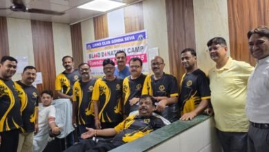 Photo of डॉक्टर्स डे पर लायंस क्लब गोंडा सेवा द्वारा 11 यूनिट किया गया रक्तदान