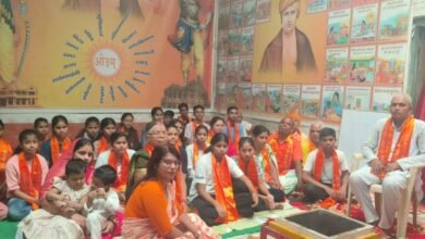 Photo of महर्षि दयानंद सरस्वती के 142 वें निर्वाण दिवस पर देव यज्ञ का हुआ आयोजन