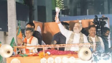 Photo of गृह मंत्री अमित शाह के संग भाजपा प्रदेश अध्यक्ष डॉ दिलीप जायसवाल ने किया भव्य रोड शो, मिला अपार जन समर्थन 