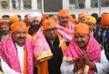 Photo of उद्योग मंत्री डॉ दिलीप जायसवाल भाजपा कार्यकारी राष्ट्रीय अध्यक्ष नितिन नवीन संग पहुंचे तख्त हरिमंदिर, मत्था टेक की देशवासियों के कल्याण की कामना