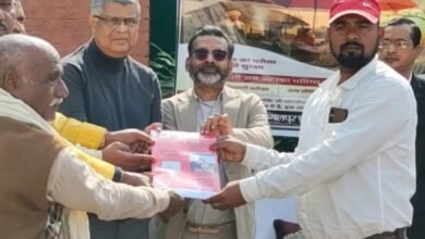 Photo of डाक जीवन बीमा मेला में पहुंचे बीमा निदेशालय के मुख्य महाप्रबंधक तनवीर कमर मोहम्मद एवं पी एम जी मनोज कुमार