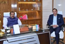 Photo of अडानी इंटरप्राइजेज के एमडी प्रणव अडानी से मंत्री डॉ दिलीप कुमार जायसवाल की मुलाकात में हुई विभिन्न मुद्दों पर चर्चा