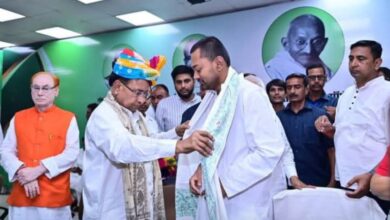 Photo of भामाशाह जयंती पर जदयू नेता निशांत कुमार ने तैल चित्र पर पुष्प अर्पित कर किया नमन